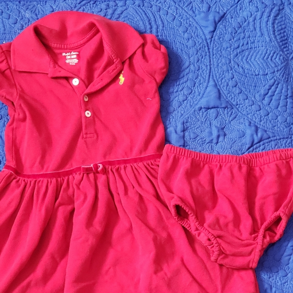 Ralph Lauren dress with undies